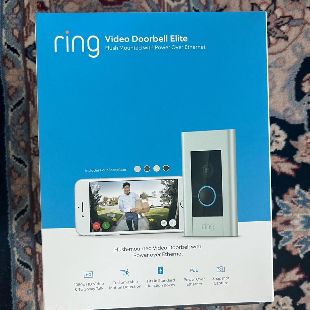Ring video doorbell elite